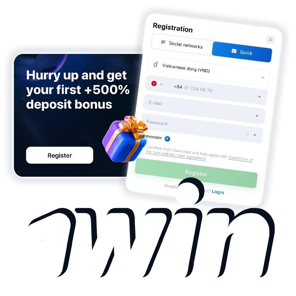 Tìm hiểu cách đăng ký 1Win để bắt đầu chơi tại sòng bạc.